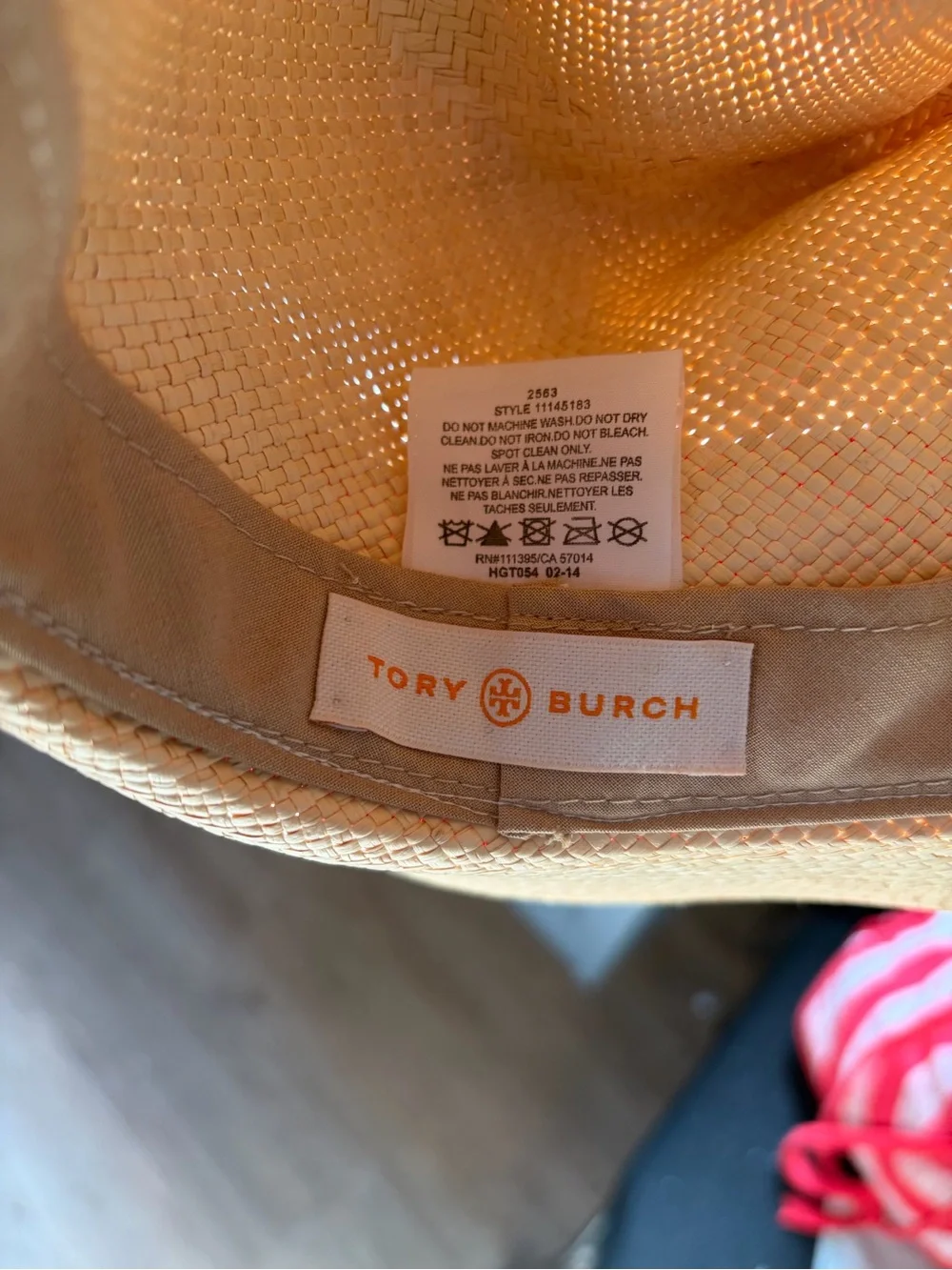 Tory Burch grosgrain pink